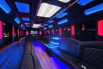 Richmond Limousine Bus Interior