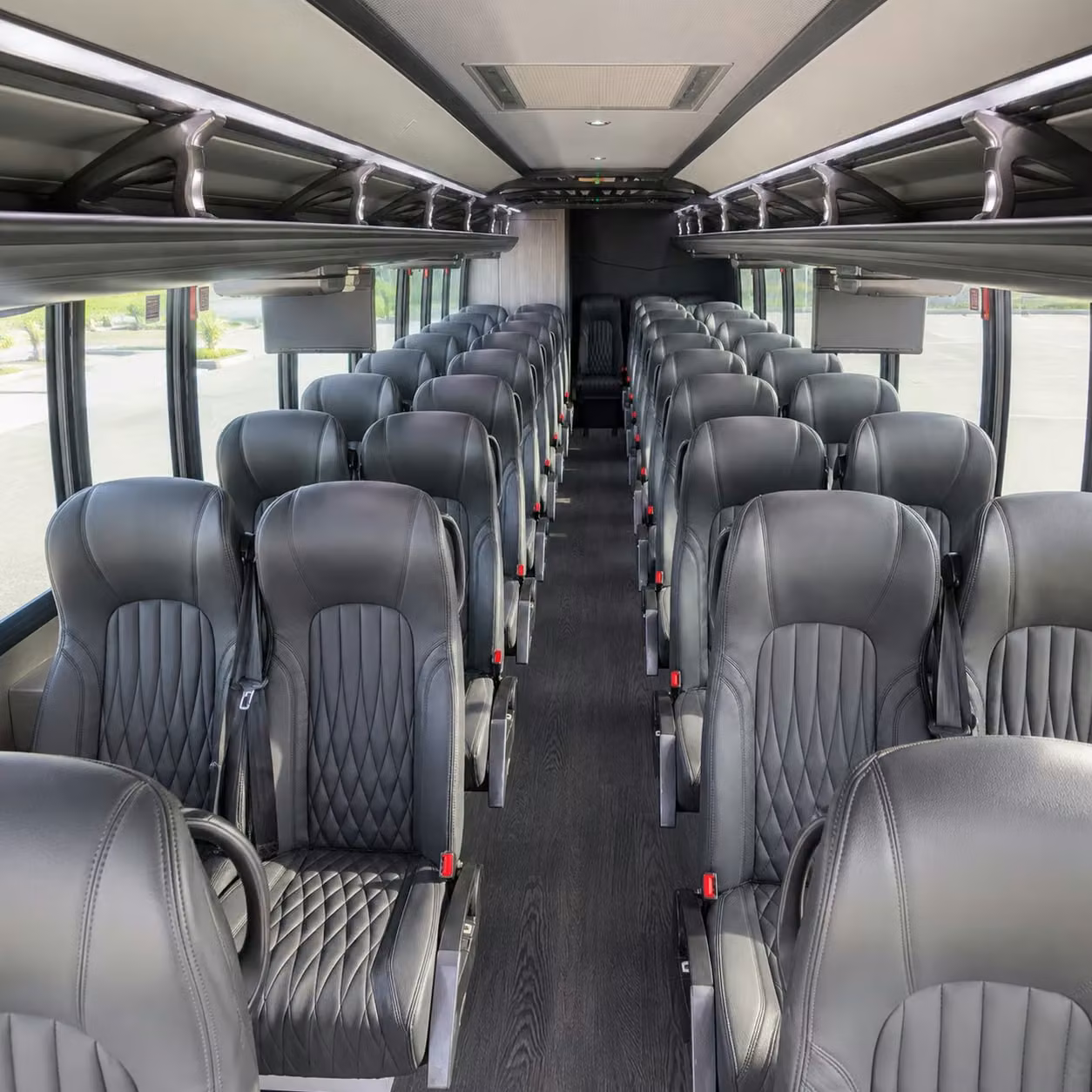 30 passenger minibus interior