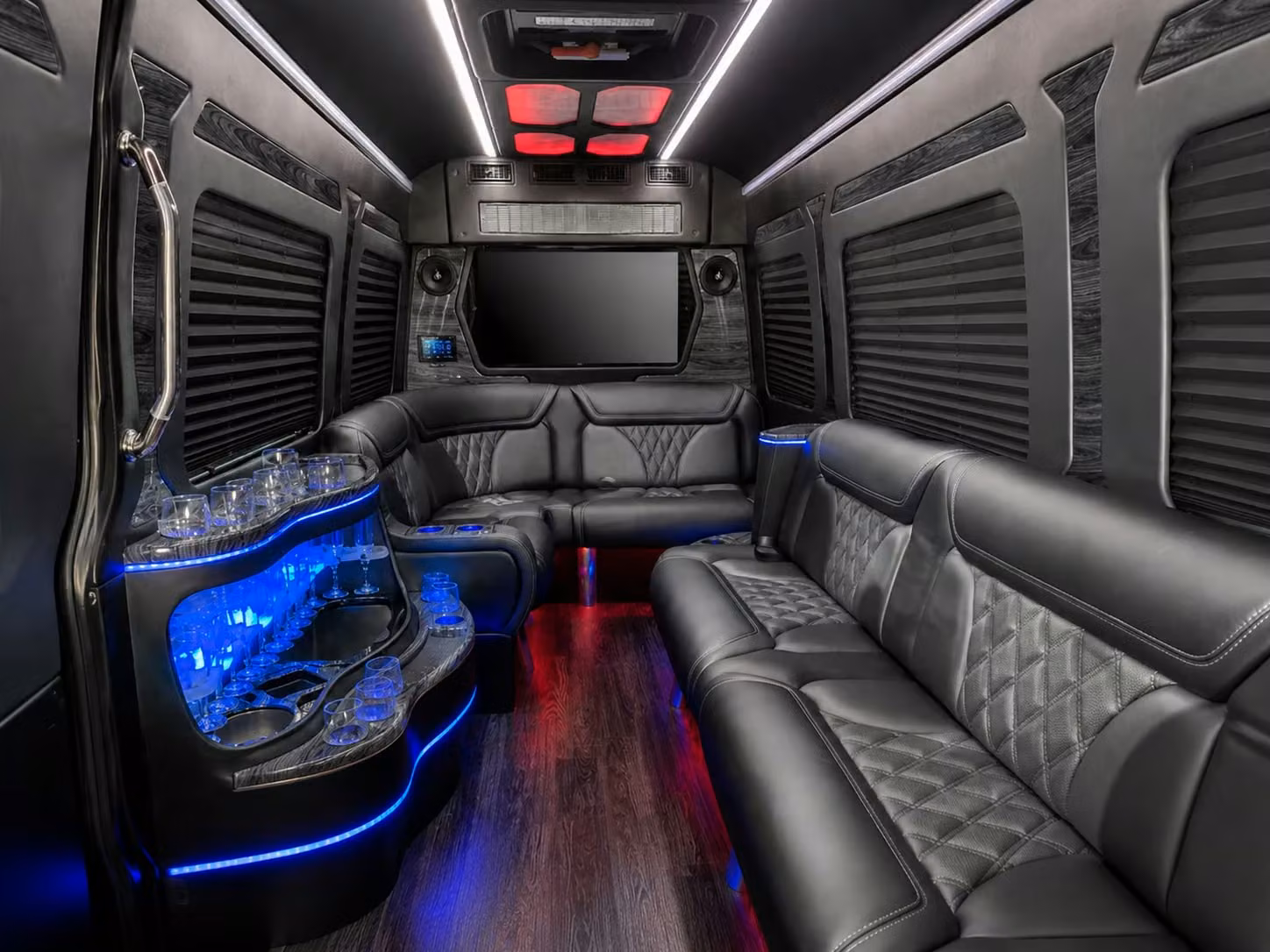 one bus for funeral repast and bereavement transportation in richmond