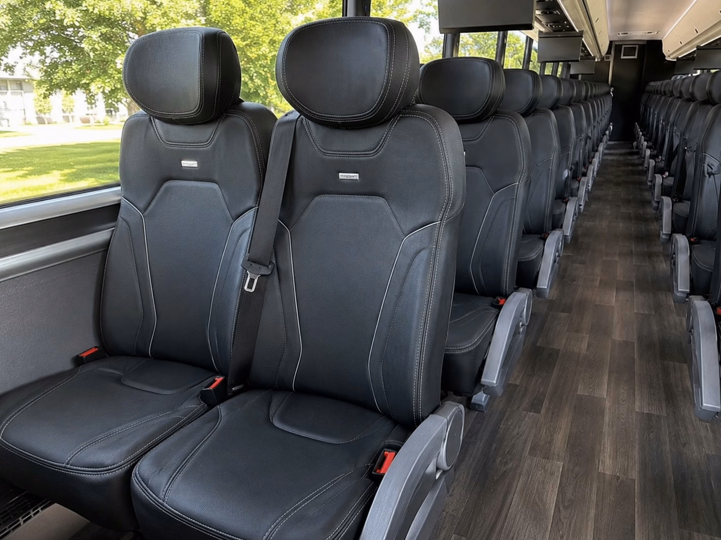 richmond charter bus rental inside