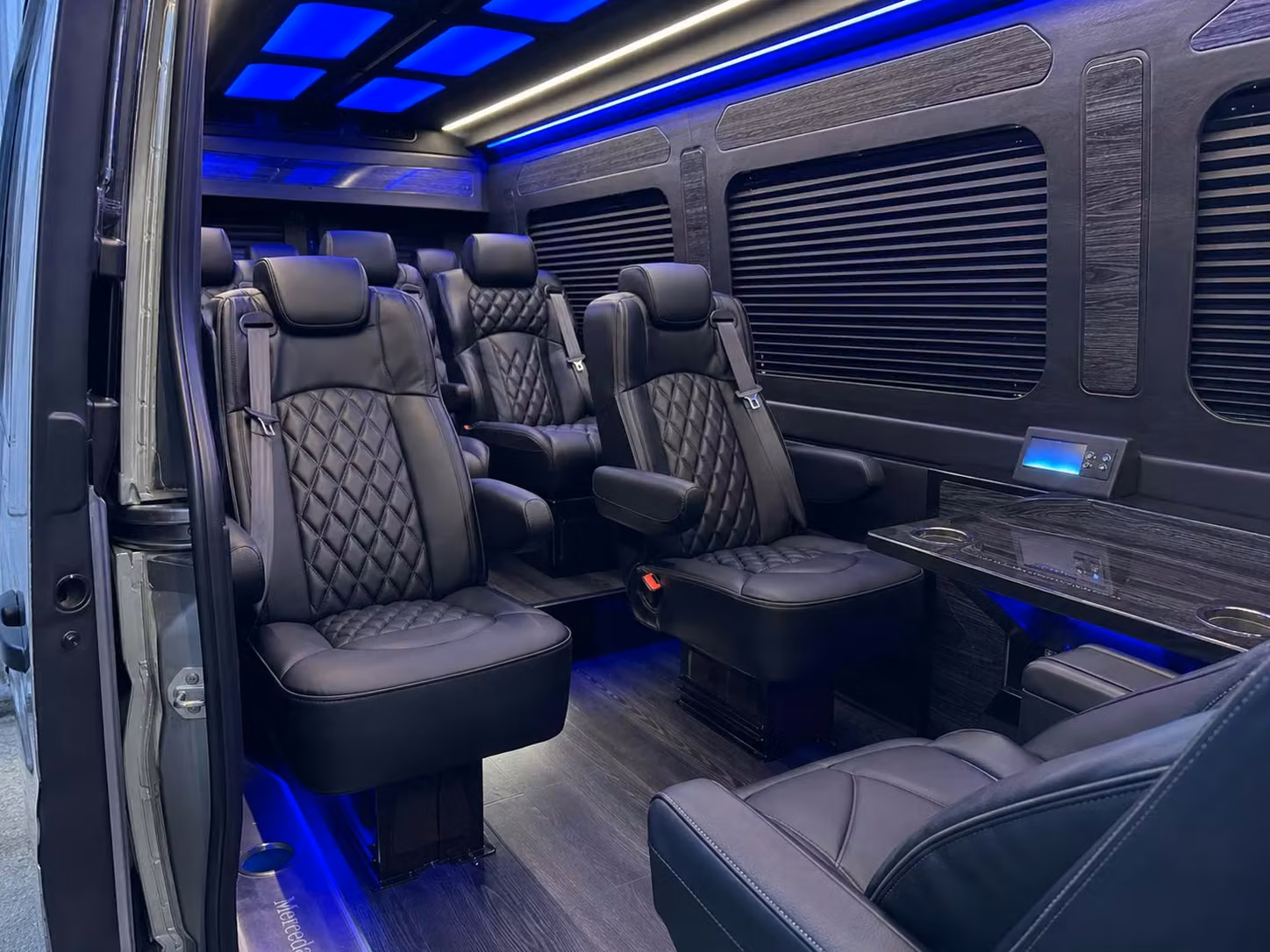 sprinter van transportation for groups and events across richmond